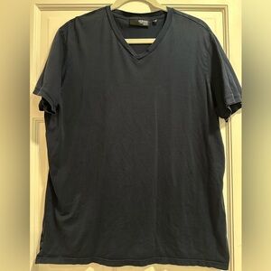 Murano V Neck tshirt | navy blue | Murano Liquid Luxury | VGUC | XL